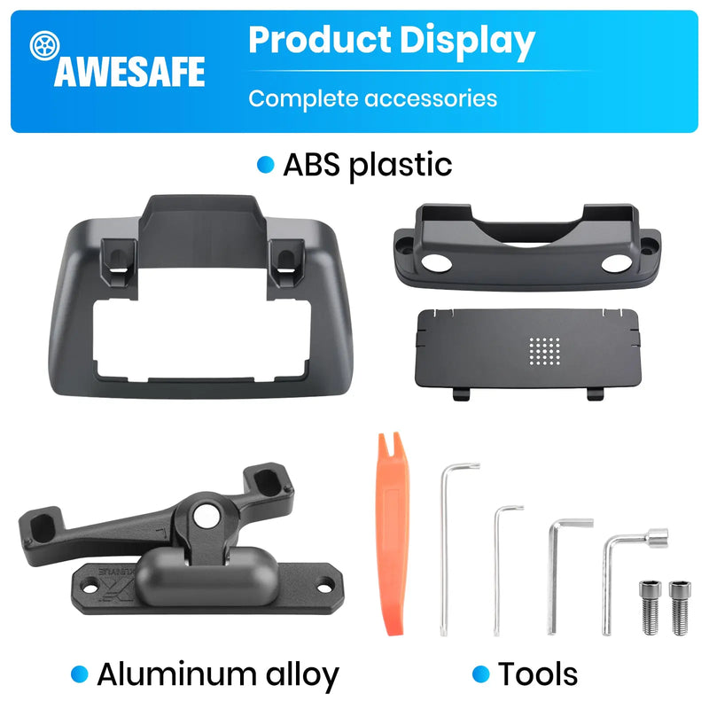 AWESAFE Screen Swivel Rotate Mount for Tesla Model 3 2017-2023 & Model Y 2020-2025,Four Directions Rotation Adjustment Center Console Navigation Screen Rotating Holder AWESAFE SHOP
