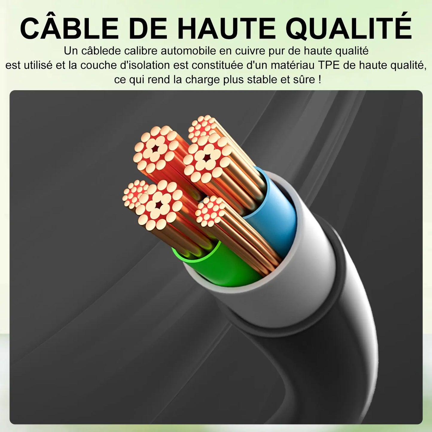 AWESAFE Tragbares EV-Ladeger Applicable aux véhicules électriques à énergie nouvelle avecinterface Type2 ou CCS AWESAFE