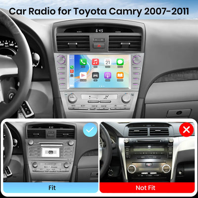 AWESAFE Wireless & Android Auto GPS for Toyota Camry (2007-2011) Android 15 Car Radio · Wireless CarPlay · Android Auto AWESAFE