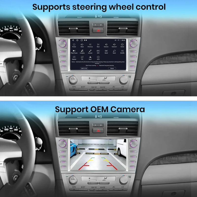 AWESAFE Wireless & Android Auto GPS for Toyota Camry (2007-2011) Android 15 Car Radio · Wireless CarPlay · Android Auto AWESAFE