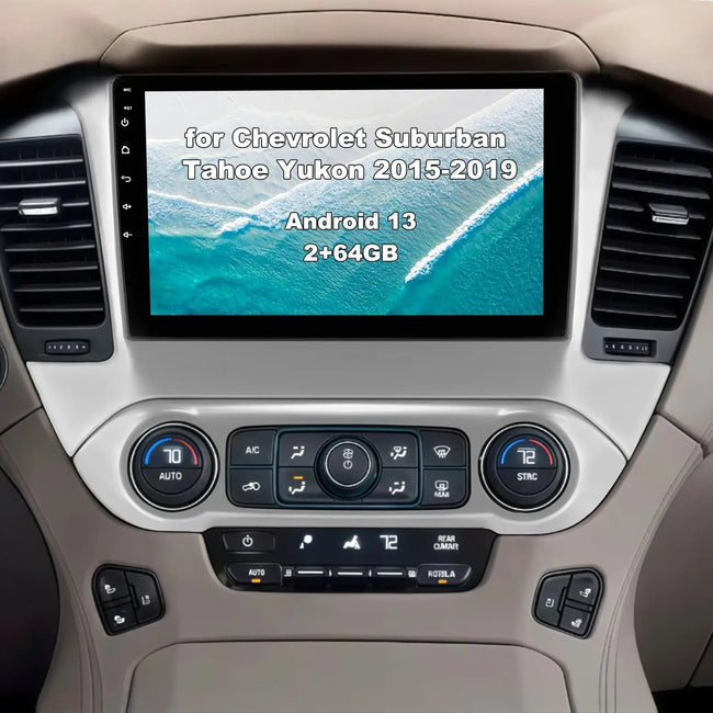 AWESAFE  (2G+64G) Car Stereo 10.1 Inch Android 13 for Chevrolet Tahoe 2015-2019 | Wireless&Wired CarPlay & Android Auto, WiFi, GPS, Dual Bluetooth AWESAFE