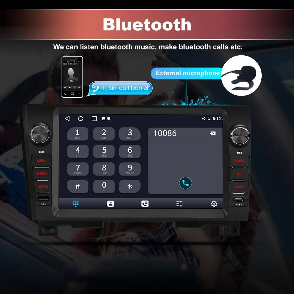 AWESFE Android 13 2GB+64GB Car Radio for Toyota Tundra 2007-2013 & Sequoia 2008-2018, 10" Touch Screen Upgrade with Wireless Carplay & Android Auto/DSP/Bluetooth/GPS/FM/AM/BackCamera AWESAFE SHOP