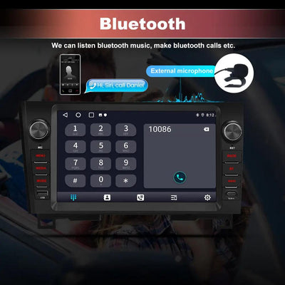 AWESFE Android 13 2GB+64GB Car Radio for Toyota Tundra 2007-2013 & Sequoia 2008-2018, 10" Touch Screen Upgrade with Wireless Carplay & Android Auto/DSP/Bluetooth/GPS/FM/AM/BackCamera AWESAFE SHOP