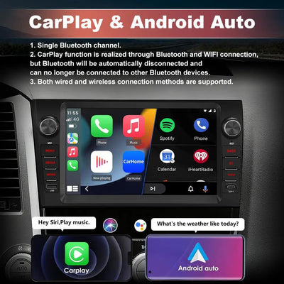 AWESFE Android 13 2GB+64GB Car Radio for Toyota Tundra 2007-2013 & Sequoia 2008-2018, 10" Touch Screen Upgrade with Wireless Carplay & Android Auto/DSP/Bluetooth/GPS/FM/AM/BackCamera AWESAFE SHOP