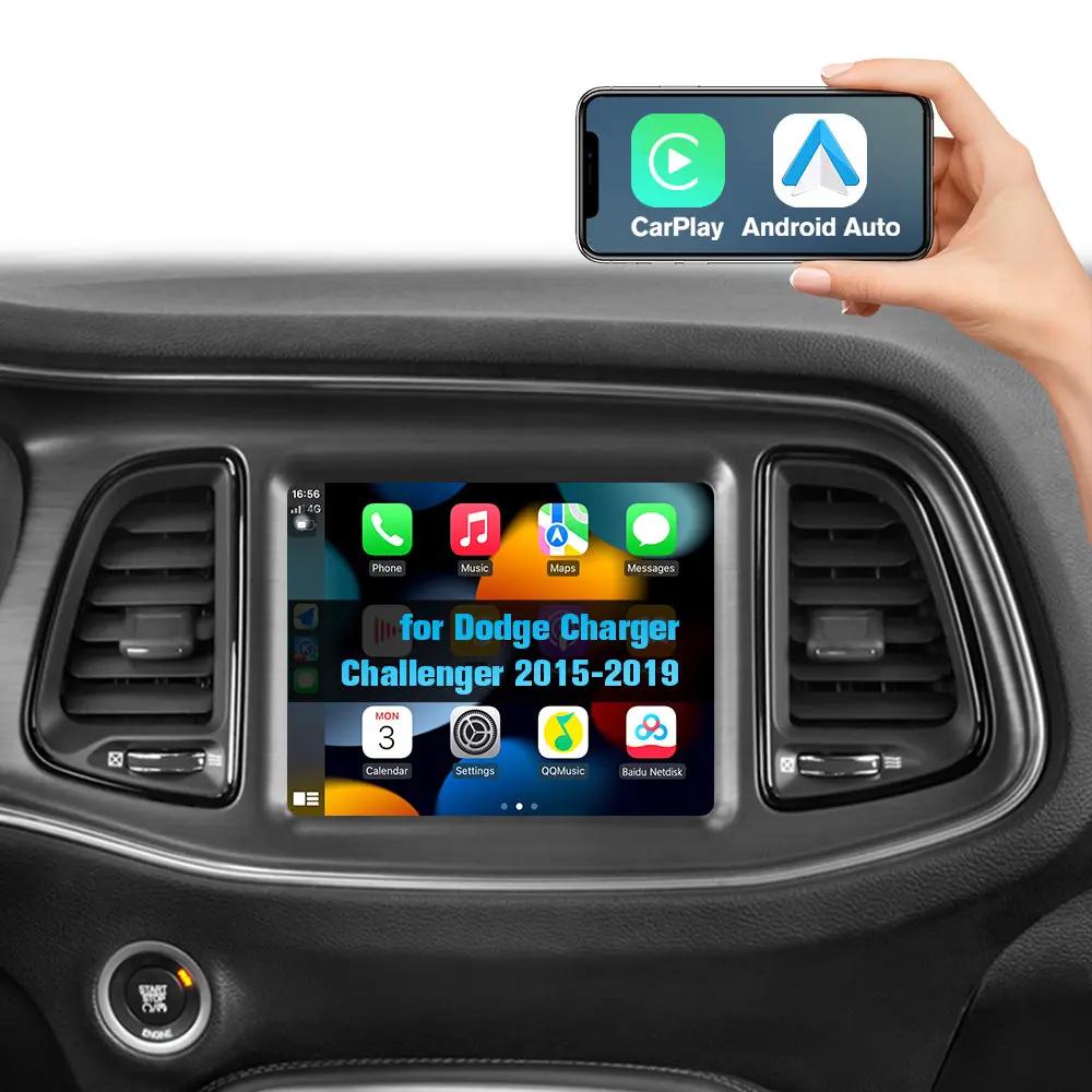 AWESFE T133 Chip 8.4-Inch Touch Screen Upgrade Car Radio for Dodge Challenger with Carplay & Android Auto/DSP/GPS Navigation AWESAFE