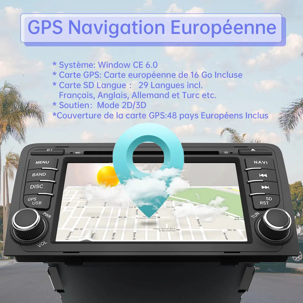 NVGOTEV Autoradio für Audi A3 2003-2012 & S3 8P 2006-2012 & RS3 Sportback 2011-2012, 7 Zoll Radio mit CD/DVD Player, Wireless Carplay/Android Auto GPS WiFi Bluetooth 4G FM/AM RDS DSP SWC NVGOTEV Autoradio für Audi A3 2003-2012 & S3 8P 2006-2012 & RS3 Sportback 2011-2012, 7 Zoll Radio mit CD/DVD Player, Wireless Carplay/Android Auto GPS WiFi Bluetooth 4G FM/AM RDS DSP SWC