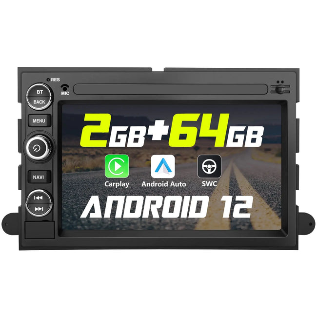 Andriod Car Radio Stereo for Ford Built in Wireless Carplay Android Auto GPS Navigation & WiFi DSP 2GB+64G AWESAFE