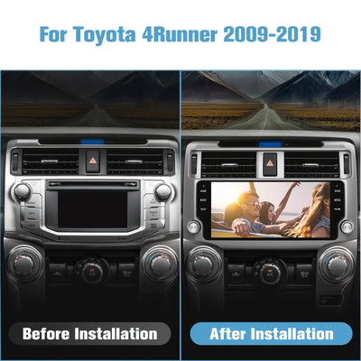 Andriod Car Radio Stereo for Toyota 4 Runner 2009-2019 Built in Wireless Carplay Android Auto  GPS Navigation & WiFi AWESAFE