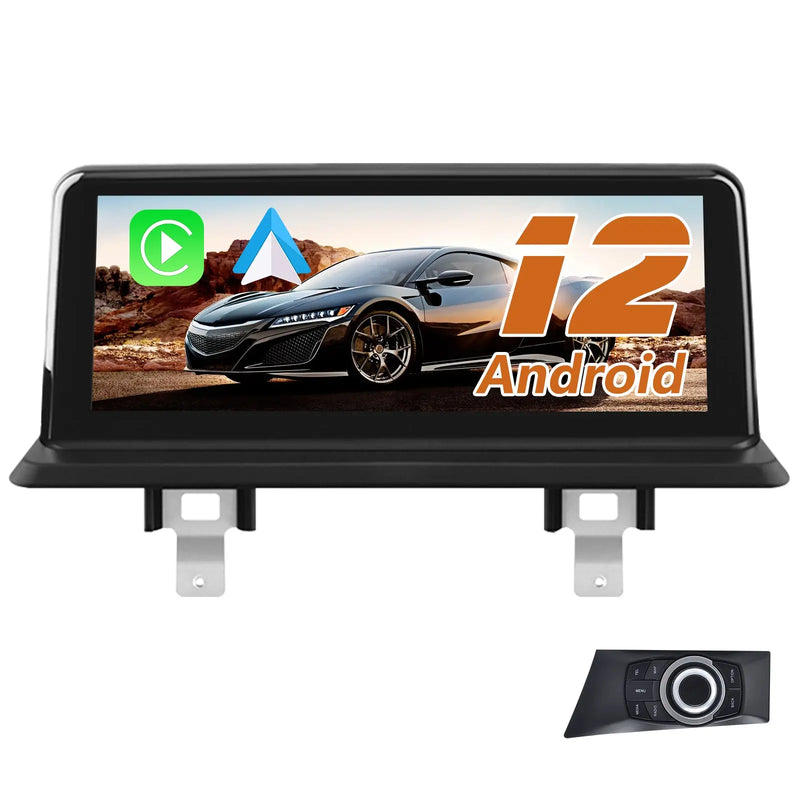 AWESAFE Radio Android pour Voiture Sans Ecran d'origine Autoradio Pour BMW Série 1 E81 E82 E87 E88 2005-2012 Built in Carplay intégré/Android Auto SWC GPS Bluetooth WiFi RDS FM Radio AWESAFE