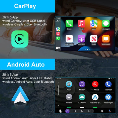 Android Autoradio für Opel Zafira Astra Meriva Corsa Vivaro Antara Vectra Sigum Combo Tigra Agila 2GB+32GB with 7 zoll Touchscreen CarPlay, Android Auto, Bluetooth Navigtion Lenkradsteuerung AWESAFE