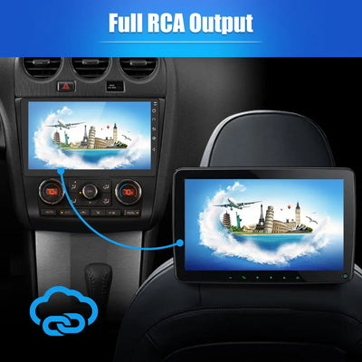 AWESAFE Android 12 Car Radio [2GB+32GB] Compatible for Nissan Altima 2008-2012, 9 Inch Touch Screen Car Stereo with Wireless CarPlay Android Auto, FM/RDS/GPS/WiFi/USB/SWC/BT Function AWESAFE