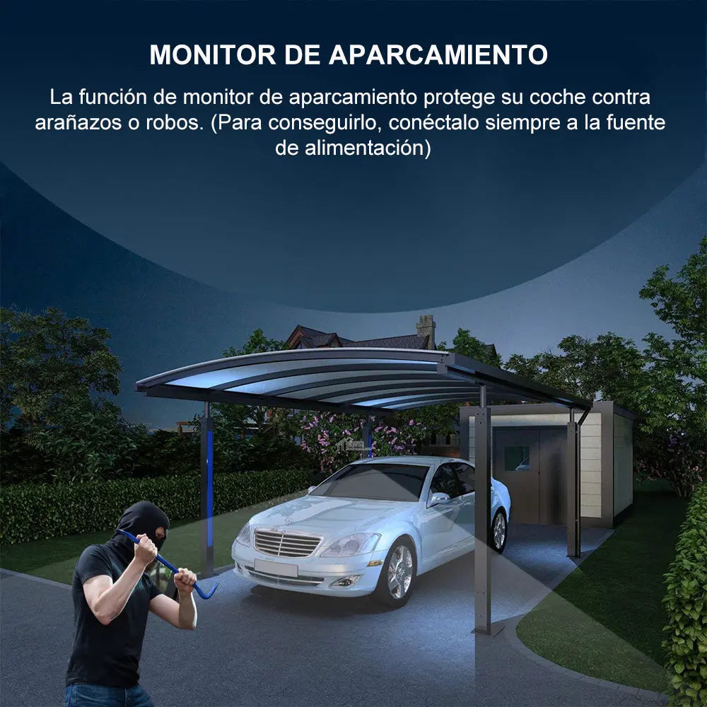 Cámara de salpicadero de coche 1080P cámara grabadora de conducción DVR con WiFi G-Sensor grabación en bucle visión nocturna WDR AWESAFE