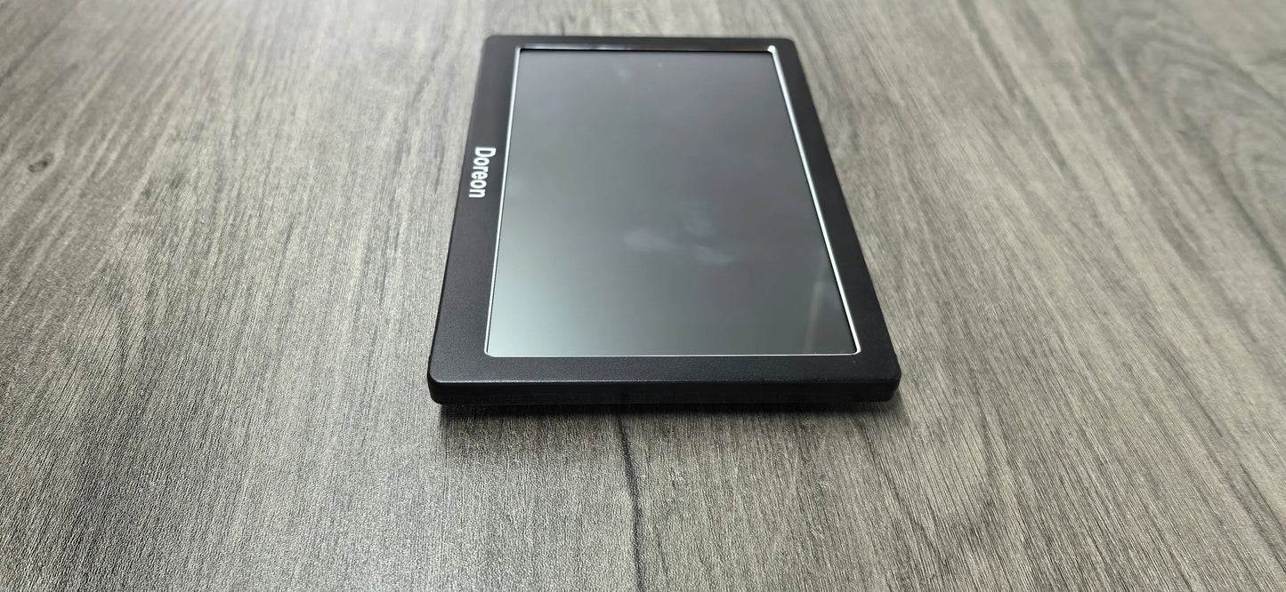 Doreon GPS Navigation 2025 Maps with Bluetooth/ FM Radio /Sun Visor/Speed Alerts/ Lifetime North America Maps for DC 12V&24V Car Truck RV AWESAFE