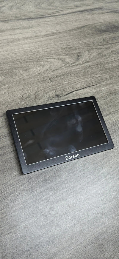 Doreon GPS Navigation 2025 Maps with Bluetooth/ FM Radio /Sun Visor/Speed Alerts/ Lifetime North America Maps for DC 12V&24V Car Truck RV AWESAFE