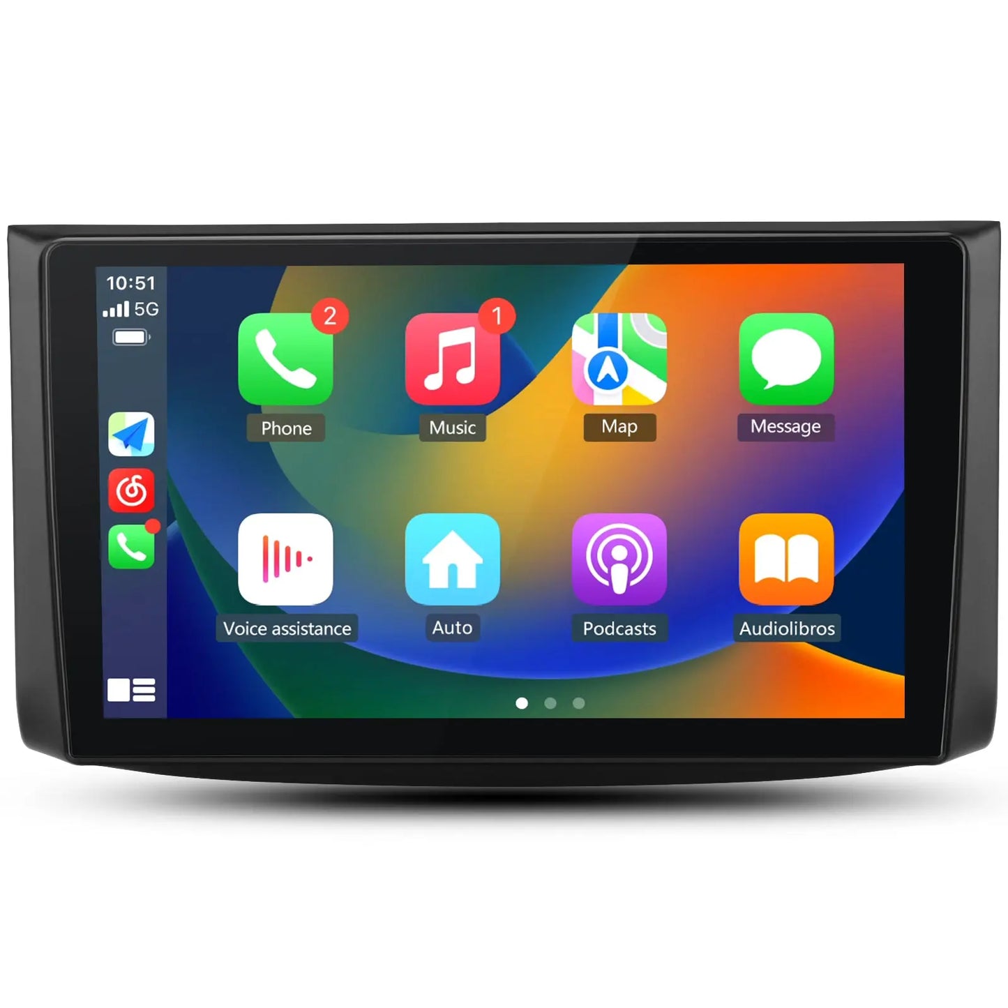 Andriod Car Radio Stereo for Chevrolet Aveo 2006-2012 GPS  Screen Upgrade Built in Carplay/Android Auto SWC BT AM/FM 2G RAM 64G ROM Head Unit AWESAFE