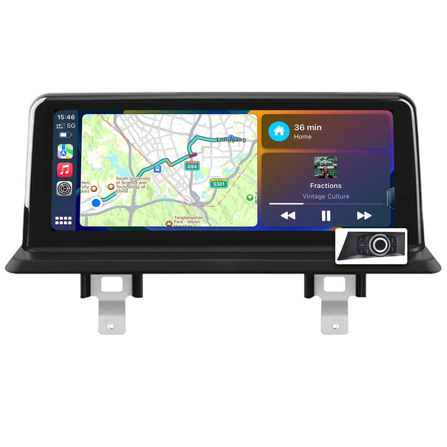 Android Radio für BMW 1 Serie E81 E82 E87 E882005-2012 ohne Bildschirm Built in Carplay/Android Auto SWC BT AM/FM AWESAFE