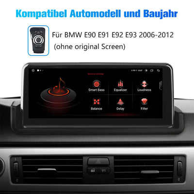 Android Radio Für BMW E90 E91 E92 E93 2006-2012 ohne original Display  Built in Carplay/Android Auto SWC BT AM/FM AWESAFE