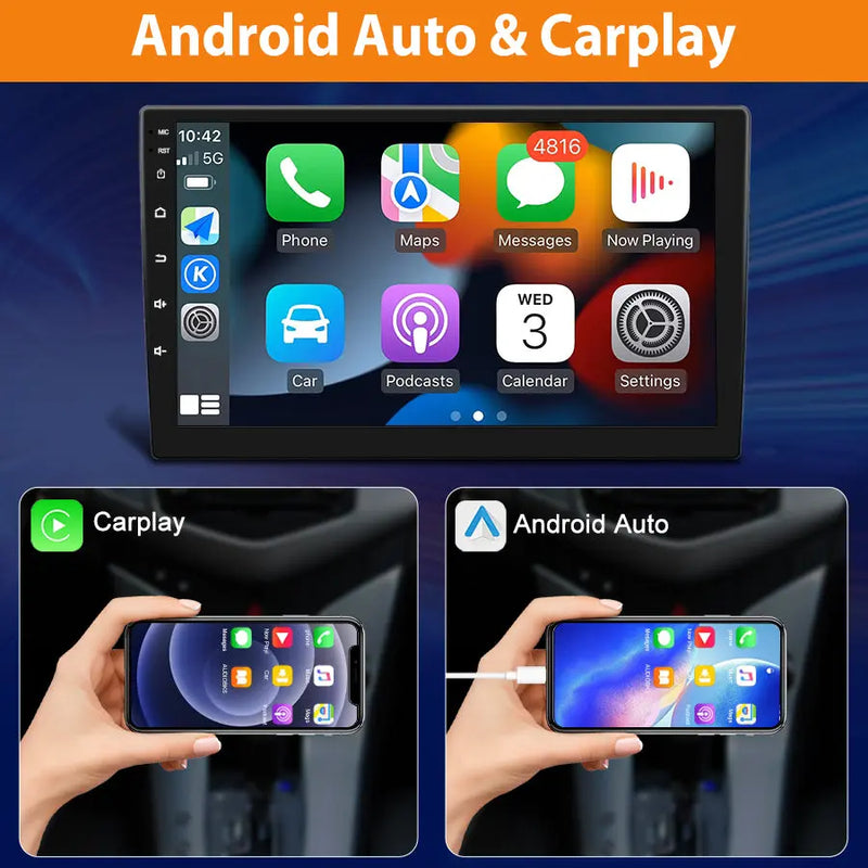 Android Radio Fur BMWi 1Series E81 E82 E87 E88 (2004-2011) Built in Carplay/Android Auto SWC BT AM/FM AWESAFE