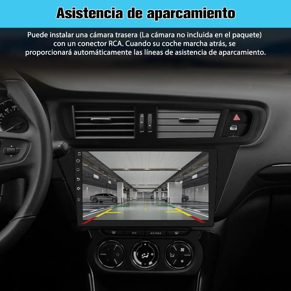 Radio Android Pour Citroën C3 XR 2010-2018 Carplay intégré/Android Auto SWC BT AM/FM AWESAFE