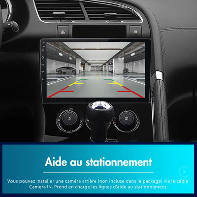 Radio Android Pour Peugeot 3008 (2009-2015) Carplay intégré/Android Auto SWC BT AM/FM AWESAFE