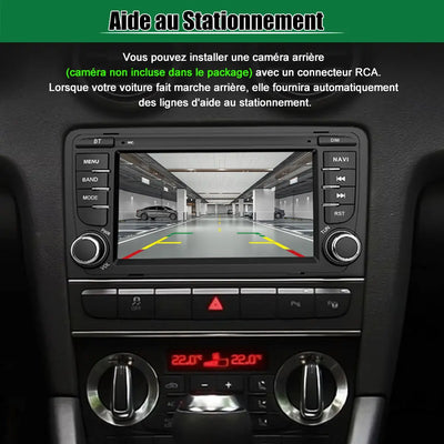 Radio Android Pour Audi A3/S3/RS3 2006-2012 Carplay intégré/Android Auto SWC BT AM/FM AWESAFE