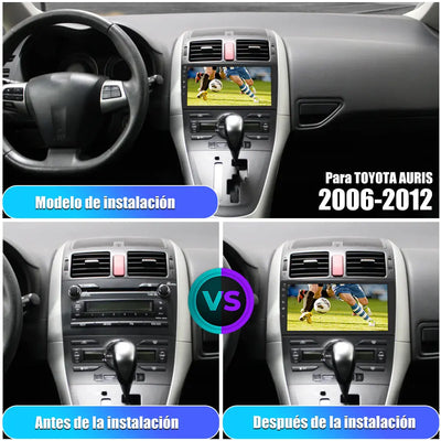 AWESAFE [Android 12.0 [2GB+32GB] Radio Coche para Toyota Auris 2006-2012 con Carplay Inalámbrico/Android Auto, 9 Pulgadas Pantalla Táctil con WiFi/GPS/DSP/RDS/USB/FM Am, Apoyo Mandos del Volante AWESAFE