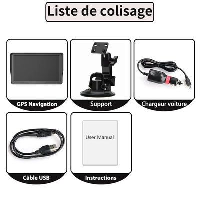 GPS compatible avec les petits et moyens camions ou camionnettes, les véhicules récréatifs et plusencore.Prend en charge 12-24y AWESAFE