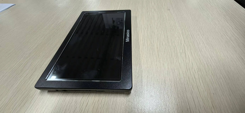 Mnasico GPS Navigation 2025 Maps with Bluetooth/ FM Radio /Sun Visor/Speed Alerts/ Lifetime North America Maps for DC 12V&24V Car Truck RV AWESAFE