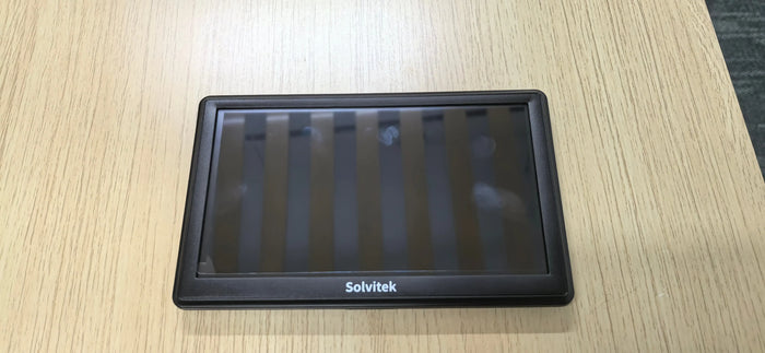 Solvitek GPS Navigator for Car Truck RV, Latest 2025 Map, 7 inch Touch Screen Real Voice Spoken Turn-by-Turn Direction Reminding Navigation System for Cars, Vehicle GPS AWESAFE SHOP