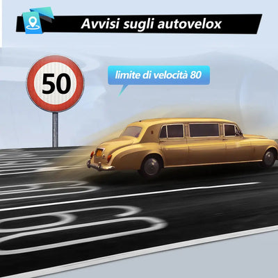 AWESAFE Navigatore7 Pollici Navigatore AutoPossiamo usarlo per Auto /Camion / Pedoni/ Biciclette /Emergenza / Autobus / Taxi AWESAFE