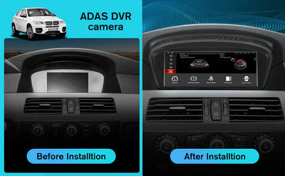 AWESAFE Android 11 Car Radio Stereo for BMW Serie 3/5 E60 E61 E63 E64 E90 E91 E92 CCC (2004-2008) with Built-in Wireless Apple CarPlay & Android Auto AWESAFE