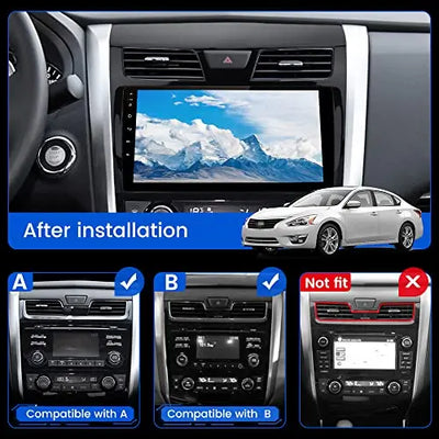 AWESAFE Android Car Stereo Radio for Nissan Teana Altima 2013-2018 with Built-in Wireless Apple CarPlay & Android Auto AWESAFE