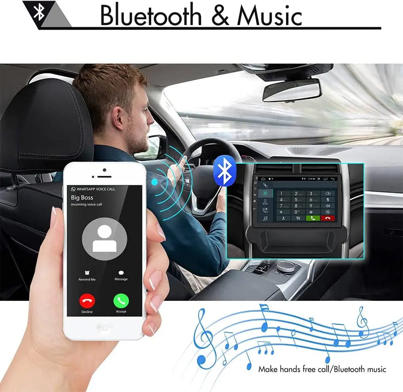 AWESAFE Car Radio Stereo Andriod 10 for Chevrolet Chevy Malibu 2013-2015 with Built-in Wireless Apple CarPlay & Android Auto AWESAFE