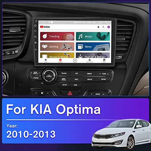 AWESAFE Car Radio Stereo Android 10 for KIA Optima K5 2010-2013 with Built-in Wireless Apple CarPlay & Android Auto AWESAFE