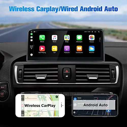 AWESAFE Car Radio Stereo Android 11 for BMW 3 4 Series F30 F31 F34 F32 F33 F36 320i 328i 335i 435i 428i 420i with Carplay Andriod Auto,10.25 inch Screen Upgrade 2013-2017 NBT System AWESAFE