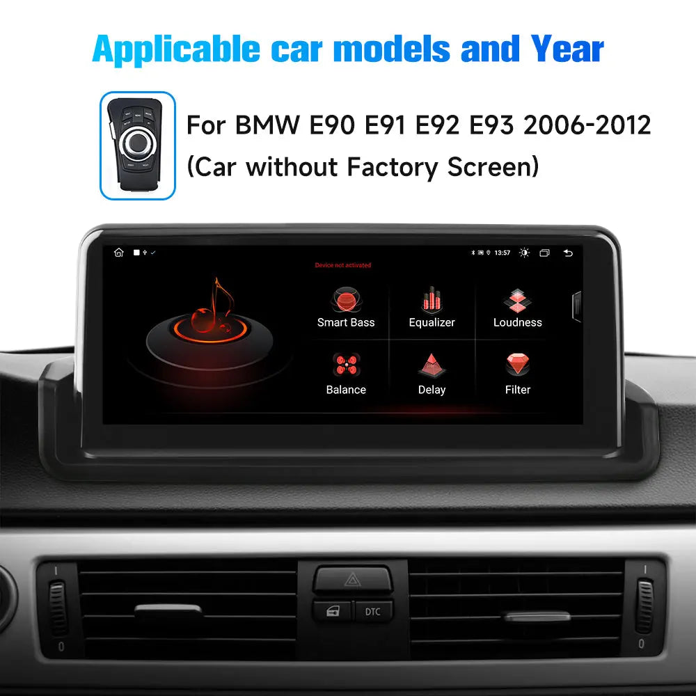 AWESAFE Car Radio Stereo Android 11 for BMW 3 Series E90-E93 320i 325i 318i 335i 330i 328i 2006-2045 NBT System with Carplay Andriod Auto AWESAFE