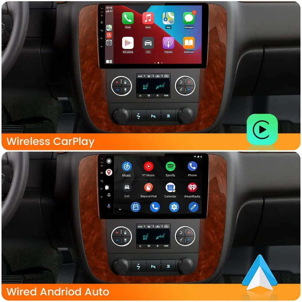 AWESAFE Android 12 Car Radio Stereo For GMC Yukon Chevrolet Silverado ...