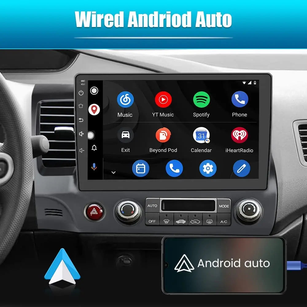 AWESAFE Android 12 Car Radio Stereo for Honda Civic 2006-2011 with