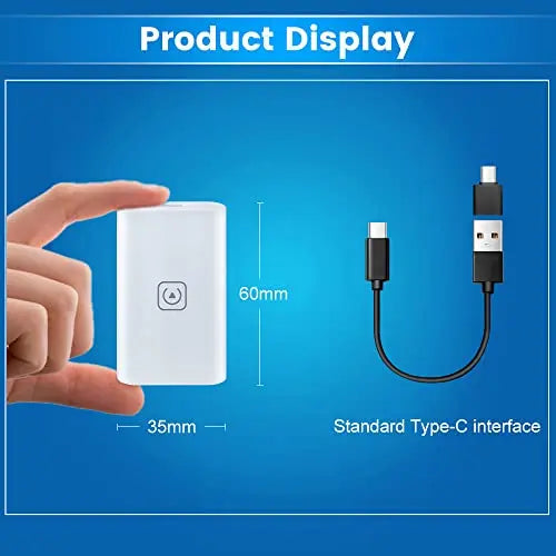 Wireless CarPlay Adapter/Dongle iPhone Wired to Wirelss Carplay Converter  For OEM Factory Wired CarPlay Car
