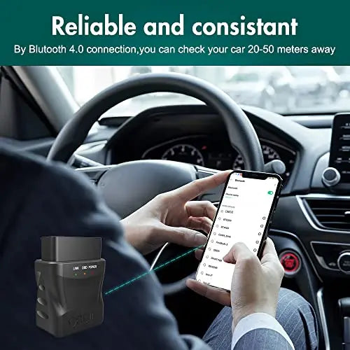 Bluetooth 4.0 OBD II Scanner for iOS & Android, Car Check Engine Light Diagnostic Code Reader Scan Tool for Universal OBD2 Vehicles Visit the AWESAFE Store