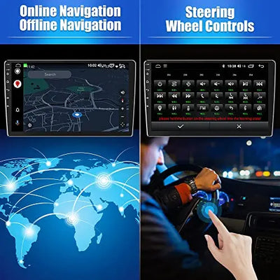 Car Radio Stereo for Chevy Spark 2013 2014 2015 with Wireless Android Auto Apple Carplay 2G+32G 9 inch Android 11 Touch Screen with SWC WiFi GPS Navigation DSP Bluetooth Visit the j Junsun Store